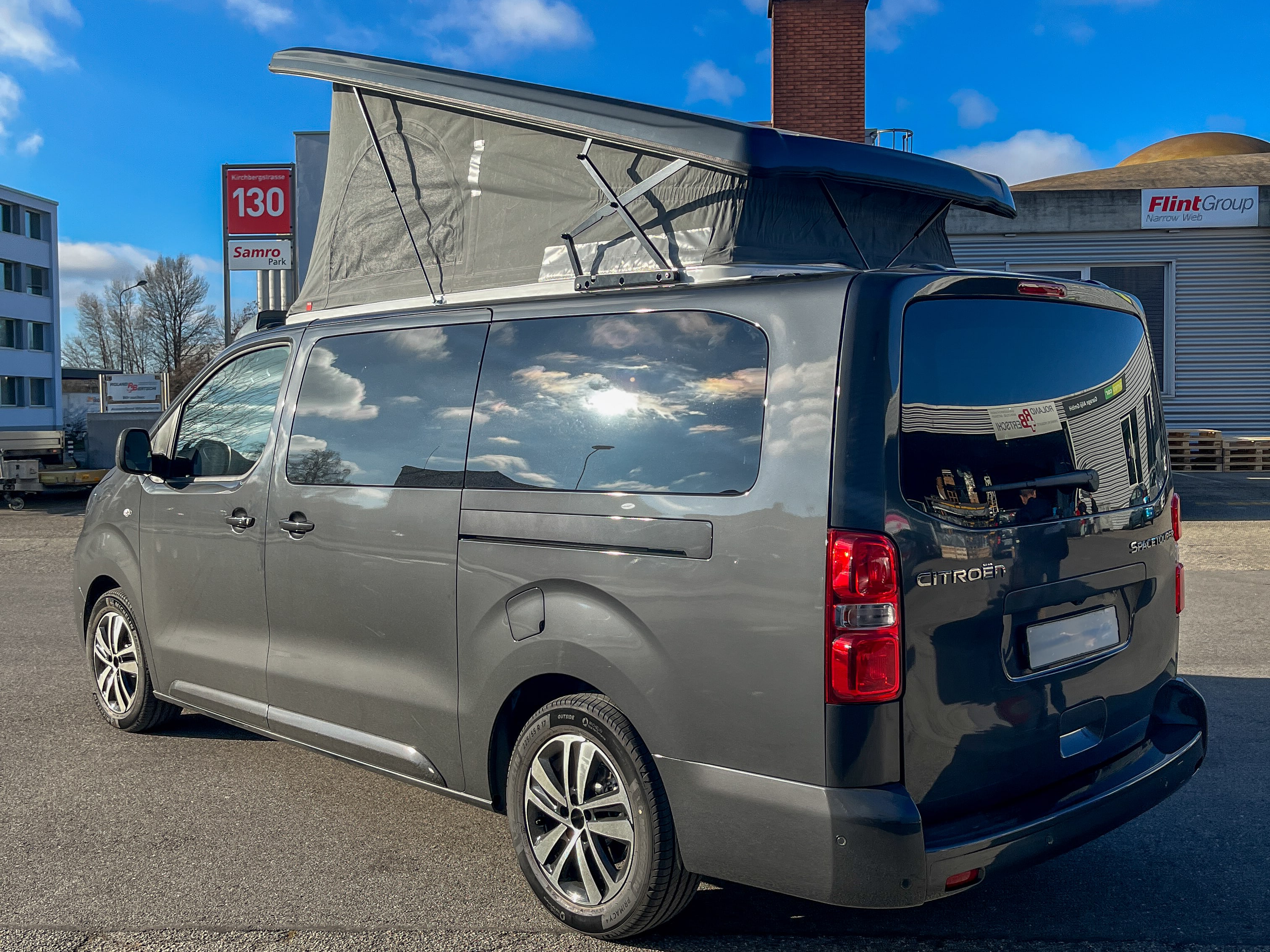 Citroën Spacetourer XL mit SCA 264 Aufstelldach